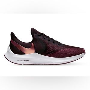 Nike Women’s Zoom Winflo Running Shoes- size 6.5 burgundy ash color